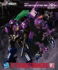 Flame Toys Furai Model Shattered Glass Optimus Prime Attack Mode Transformers Model Kit