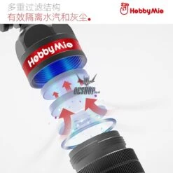 HobbyMio Drain & Dust Catcher Lightweight Airbrush Water Filter With Air Volume Adjustment -Model Figures Store hobbymio drain dust catcher lightweight airbrush water filter with air volume adjustment airbrushes 261