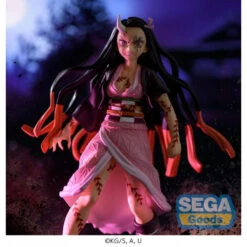 Sega Demon Slayer: Kimetsu No Yaiba Nezuko Kamado Figurizma -Model Figures Store sega sega51104 demon slayer kimetsu no yaiba statuette pvc figurizm n3