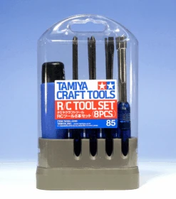 Tamiya 74085 R/C Tool Set 8 Pieces