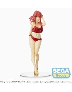 Sega The Quintessential Quintuplets 2 PM PVC Statue Itsuki Nakano 20cm