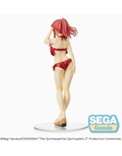 Sega The Quintessential Quintuplets 2 PM PVC Statue Itsuki Nakano 20cm -Model Figures Store the quintessential quintuplets itsuki nakano premi 2