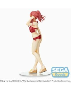 Sega The Quintessential Quintuplets 2 PM PVC Statue Itsuki Nakano 20cm -Model Figures Store the quintessential quintuplets itsuki nakano premi 3