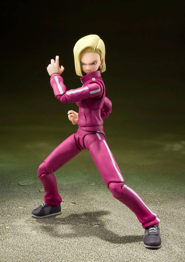 Bandai Tamashii Nations S.H. Figuarts Dragon Ball Super Android 18 Action Figure 4 Bandai Tamashii Nations S.H. Figuarts Dragon Ball Super Android 18 Action Figure - Image 4