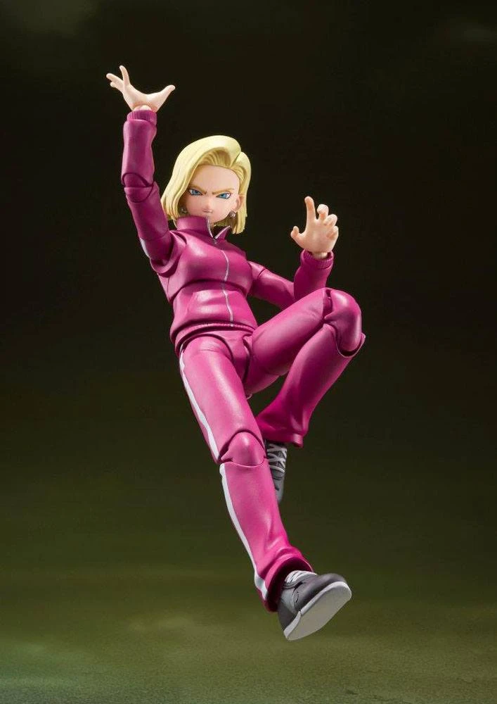 Bandai Tamashii Nations S.H. Figuarts Dragon Ball Super Android 18 Action Figure 6 Bandai Tamashii Nations S.H. Figuarts Dragon Ball Super Android 18 Action Figure - Image 6